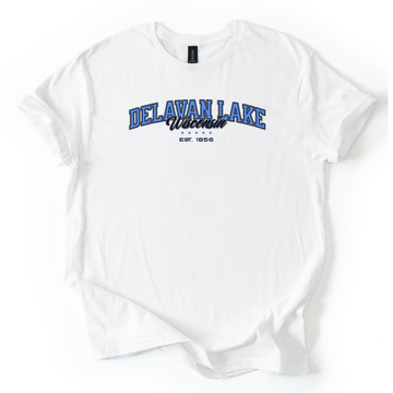 Delavan Lake Wisconsin Classic Tee