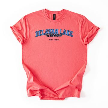 Delavan Lake Wisconsin Classic Tee
