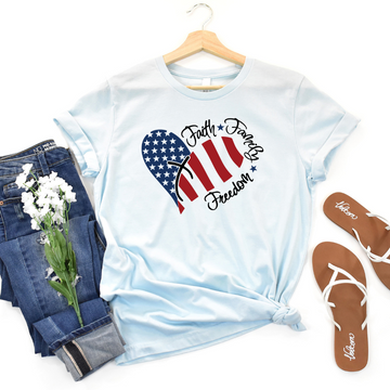 Faith, Family & Freedom Tee