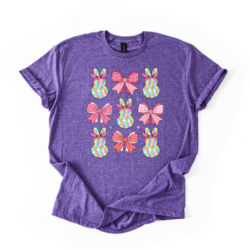 Pink Easter Bunny Coquette Unisex Tee