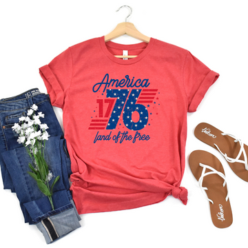 America 1776 – Land of the Free Tee