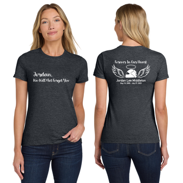 Ladies Tee - Angel Wings