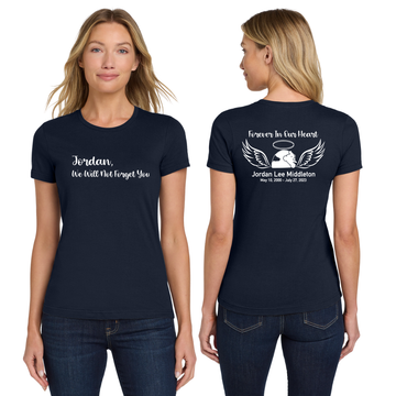 Ladies Tee - Angel Wings