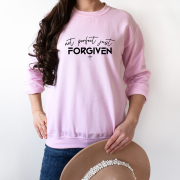 Not Perfect, Just Forgiven Crewneck