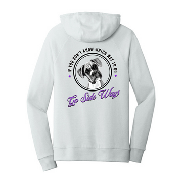 Side Ways Vintage Heavy Knit Weekender Zip Hoodie
