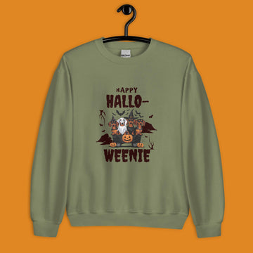 Dachshund Happy Hallo-Weenie Sweatshirt