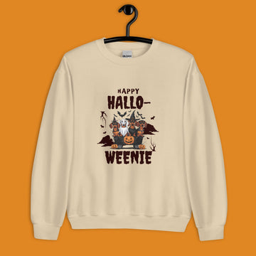 Dachshund Happy Hallo-Weenie Sweatshirt