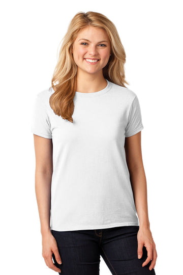 Gildan® Ladies Classic Fit Cotton Tee. 5000L