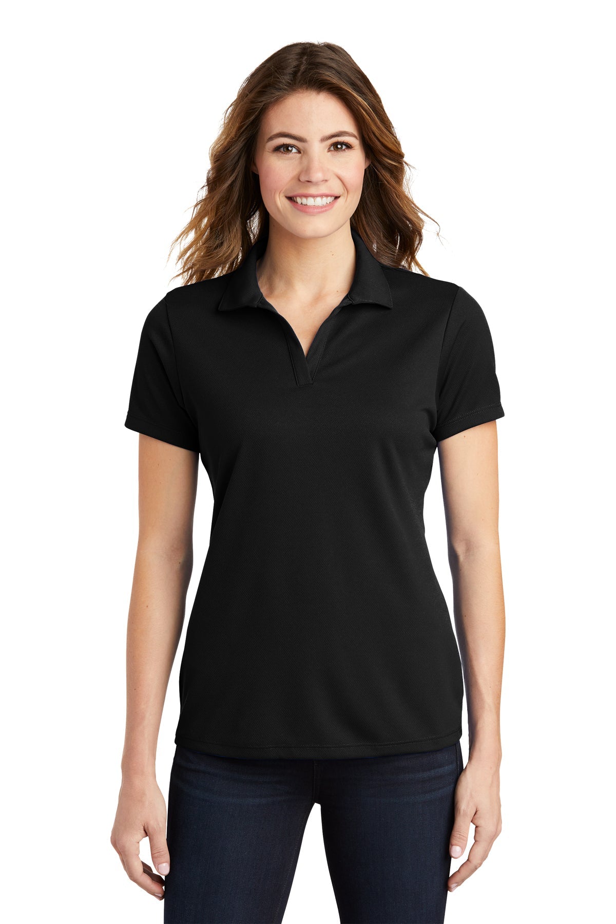 Sport-Tek® Ladies PosiCharge® RacerMesh® Polo LST640 (XS-XL)