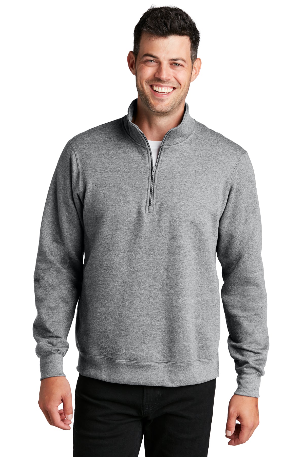 Port & Company® Fan Favorite™ Fleece 1/4-Zip Pullover Sweatshirt PC850Q