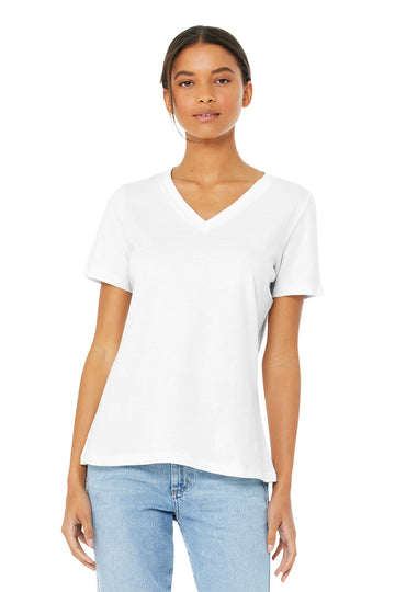 BELLA+CANVAS® Women’s Relaxed Jersey V-Neck Tee. BC6405