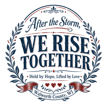 Walworth County We Rise Crest