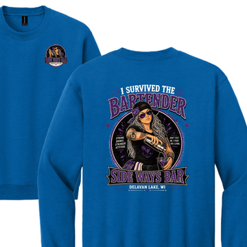 I Survived the Bartender Crewneck | Side Ways Bar