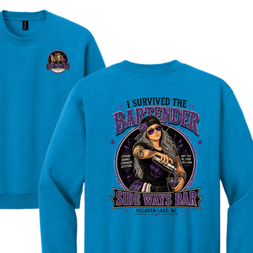 I Survived the Bartender Crewneck | Side Ways Bar