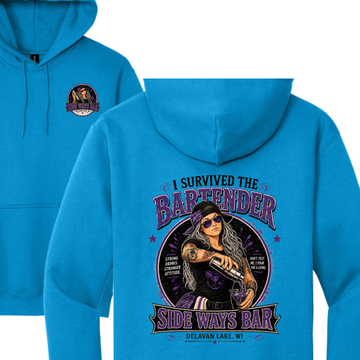 I Survived the Bartender Hoodie | Side Ways Bar
