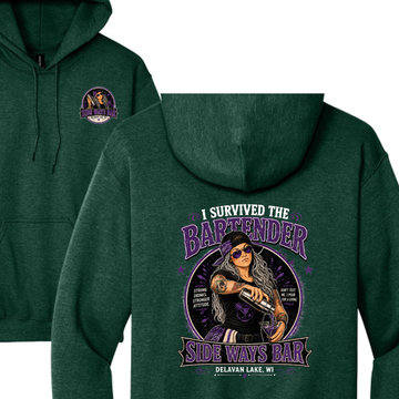 I Survived the Bartender Hoodie | Side Ways Bar