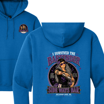 I Survived the Bartender Hoodie | Side Ways Bar