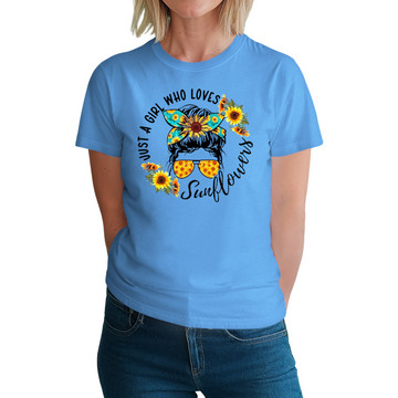 Just a Girl That Loves Sunflowers