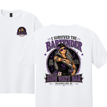 I Survived the Bartender Tee | Side Ways Bar