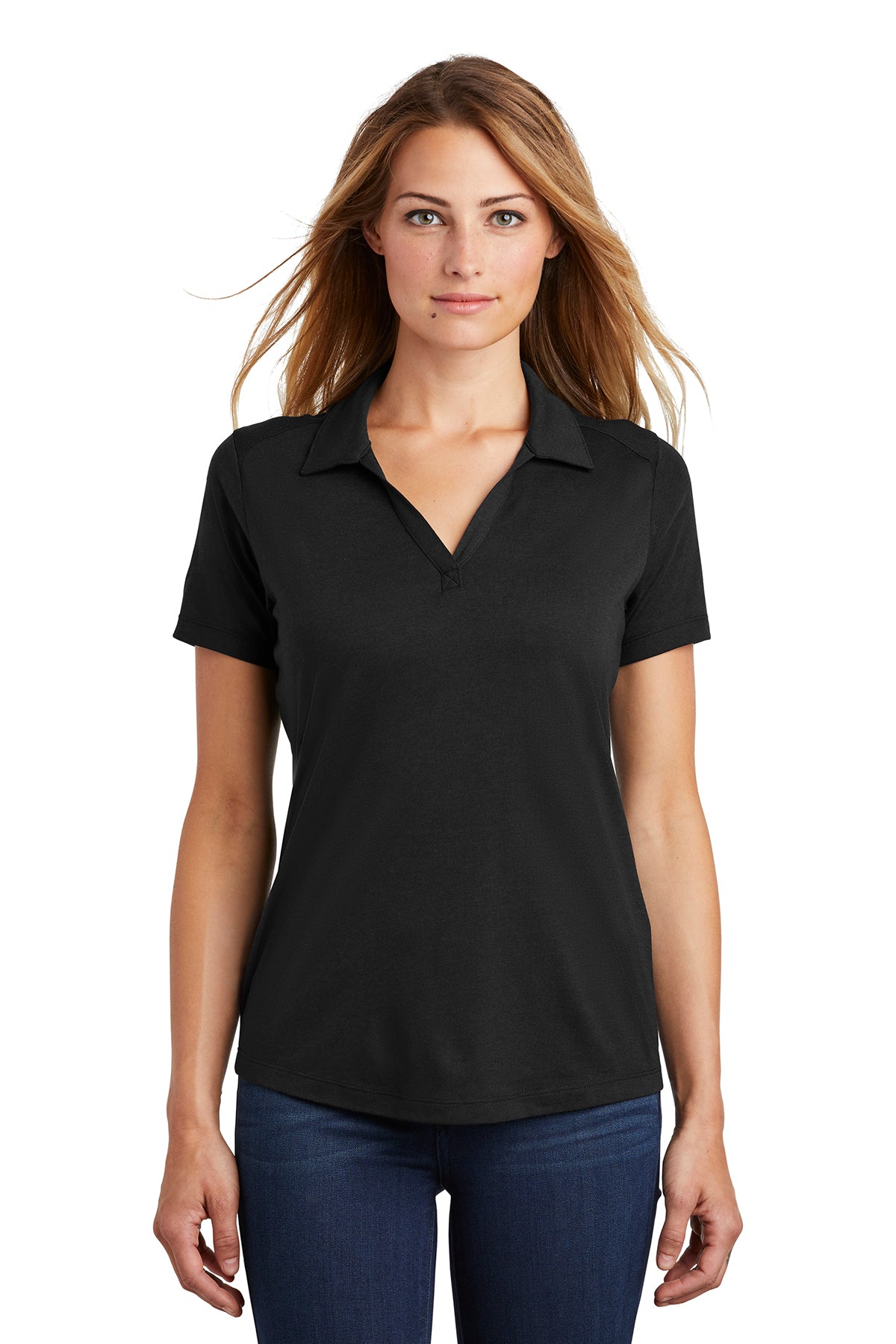 Sport-Tek ® Ladies PosiCharge ® Tri-Blend Wicking Polo LST405