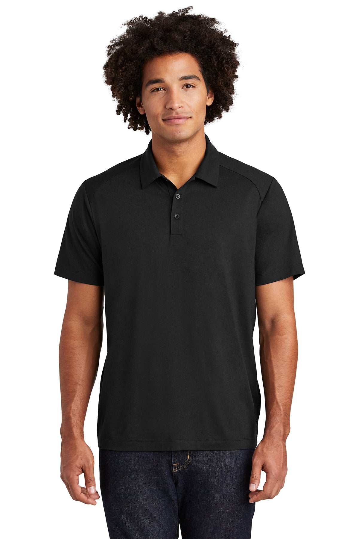 Sport-Tek PosiCharge Tri-Blend Wicking Polo ST405